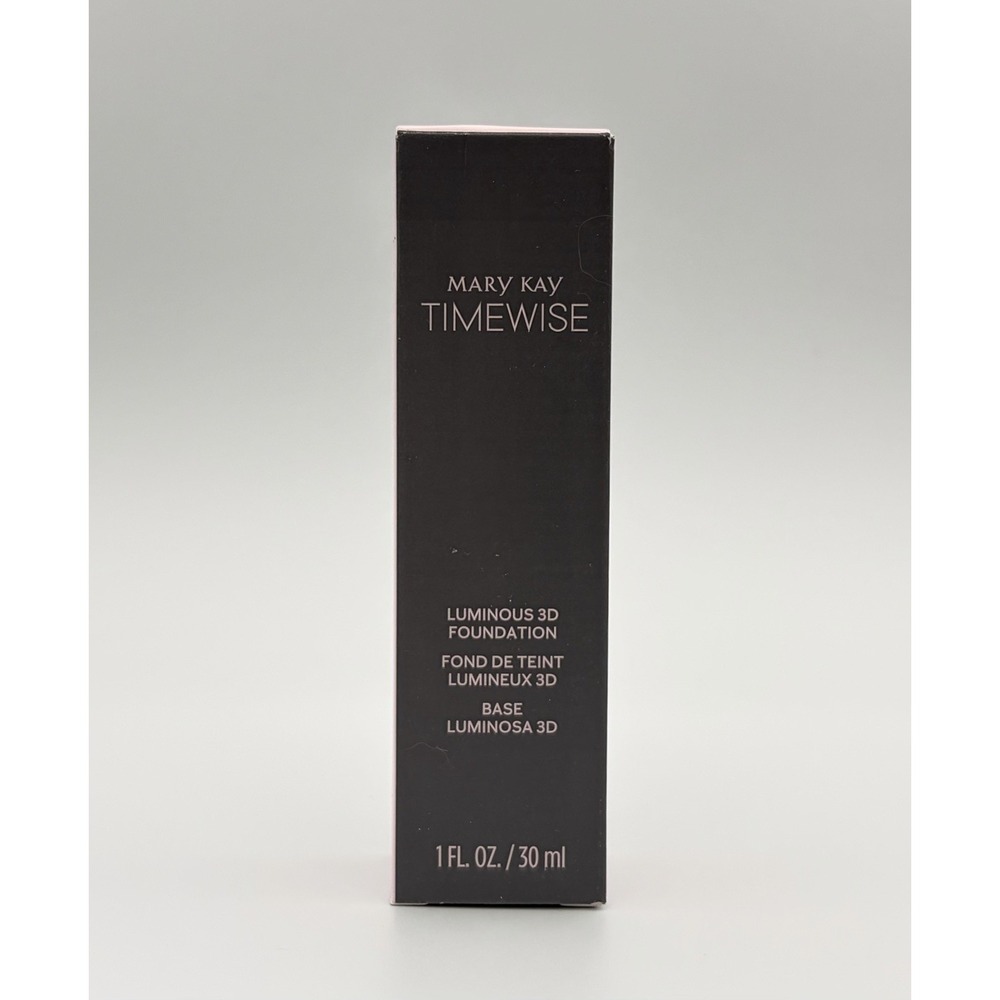 Mary Kay TimeWise Luminous 3D Foundation Ivory C 100 Normal to Dry Skin 1oz NIB